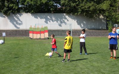 Fußball-Minigolf begeistert Nachwuchskicker Kinder-Ferien-Programm beim TSV Rinklingen